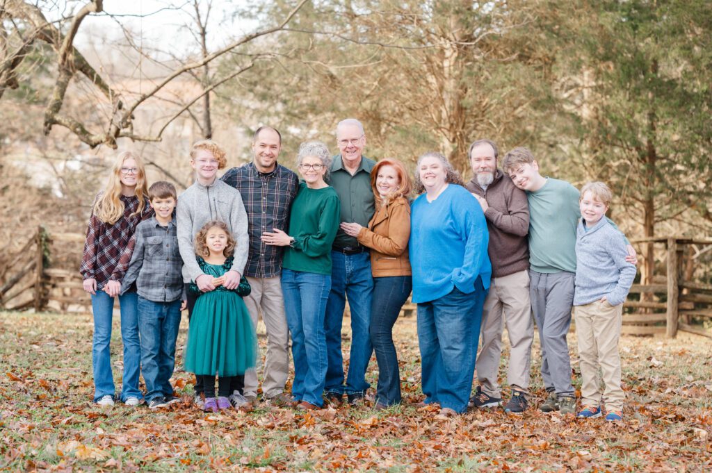 Extended Family Session in Winston Salem